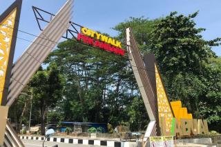 Dinas PUPR Targetkan Taman Labuai Pekanbaru City Walk Rampung Akhir September 2024