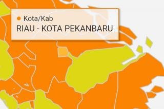 Kasus Harian Positif COVID-19 di Riau Terus Menurun Pasien Sembuh Terus Bertambah
