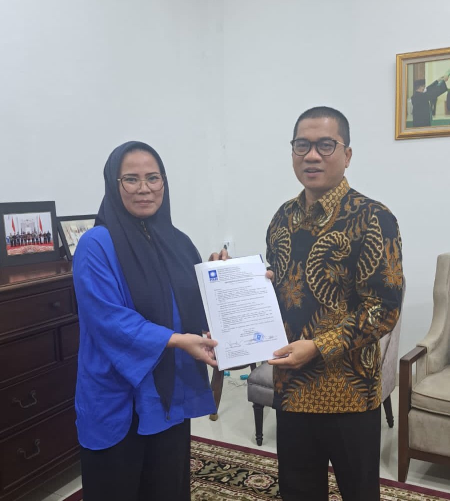 DPP PAN Beri Rekomendasi ke Ade Hartati Rahmat untuk Maju Pilkada Kota Pekanbaru 2024