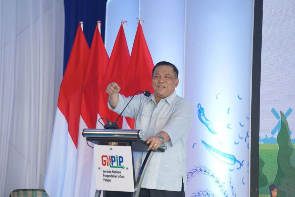 Pj Gubri Bersama BI Launching GNPIP Wilayah Sumatera